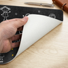 Custom Desk Mat -  Personalized Father's Day Birthday Gifts For Dad, Grandpa - Daddy’s Desk, Filled With Love