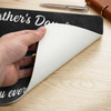 Custom Desk Mat -  Personalized Father's Day Birthday Gifts For Dad, Grandpa - Tiny Hands, Big Love For Daddy