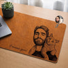 Custom Photo Desk Mat - Personalized Father's Day Birthday Gifts For Dog Cat Lovers, Dog Dad And Mom, Cat Owners - Paws On The Keyboard