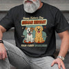 Custom Unisex T-shirt, Hoodie - Personalized Father's Day Birthday Gifts For Dog Lovers, Dog Dad - The Real Boss Has Paws