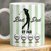 Custom Mug - Personalized Father's Day Birthday Golf Gifts For Dad, Grandpa - Swing Easy Enjoy Life