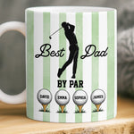 Custom Mug - Personalized Father's Day Birthday Golf Gifts For Dad, Grandpa - Swing Easy Enjoy Life