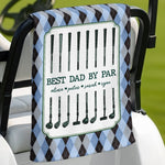 Custom Golf Towel - Personalized Father's Day Birthday Golf Gifts For Dad, Grandpa - Chasing Birdies All Day
