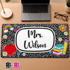 Custom Desk Mat -  Personalized Birthday Gifts For Teachers - Best Teacher Ever