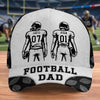 Custom American Football Cap - Personalized Father's Day Birthday Gifts For Dad, Grandpa, Football Lovers, Sports Fans, Sports Lovers - Friday Night Lights Forever