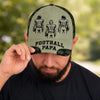 Custom American Football Cap - Personalized Father's Day Birthday Gifts For Dad, Grandpa, Football Lovers, Sports Fans, Sports Lovers - Friday Night Lights Forever