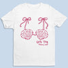 Custom T-shirt, Premium T-shirt, Hoodie - Personalized Summer Vacation And Travel Gifts For Best Friends, Family - Forever Your Island Girls