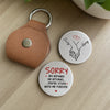 Custom Pocket Hug - Personalized Anniversary Wedding Gifts For Husband And Wife, Him And Her - Love With No Exit