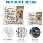 Custom Pet Photo Memorial Gifts for Dog Lovers - Personalized Pillow