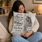 Custom Pet Photo Memorial Gifts for Dog Lovers - Personalized Pillow