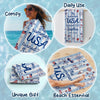 Custom Beach Towel - Personalized America 250th Anniversary, Summer Vacation And Travel Gifts For Mom, Dad, Brother, Sister, Kids - Freedom Never Goes Out Of Style