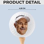 Custom Photo If Found, Return To This Guy - Family Personalized Custom Golf Ball - Gift For Dad, Grandpa, Golfers