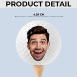 Custom Photo Life Is Better When You Are Golfing - Personalized Custom Golf Ball - Gift For Men, Golfers
