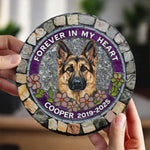 Custom Pet Photo Memorial Gifts - Personalized Stone With Stand