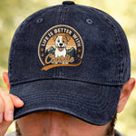Custom Cap - Personalized Father's Day Gifts For Dog Cat Lovers, Dog Dad, Cat Owners - Home Owned By Pets
