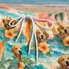 Custom Photo Tropical Hawaiian Aloha Men Beach Shorts - Personalized Summer Vacation And Travel Gifts For Dog Cat Lovers, Dog Dad And Mom, Cat Owners - Living That Island Life, Baby
