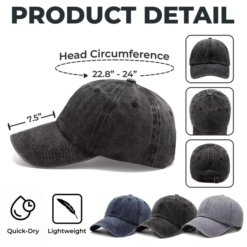 Custom Cap - Personalized Father's Day Birthday Gifts For Dad, Grandpa - Classic Never Fades