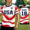 Custom Men's USA 2026 Jersey Shirt - Personalized Birthday Gifts For Soccer Lovers, Sports Fans, Sports Lovers - Unstoppable On The Field