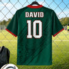 Custom Men's Mexico 2026 Jersey Shirt - Personalized Birthday Gifts For Soccer Lovers, Sports Fans, Sports Lovers - The Emerald Green Football Era
