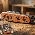 Custom 15-in-1 Pocket Multi Tool - Personalized Father's Day Birthday Gifts For Dad, Grandpa - Grandpa On Duty