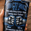 Custom Tumbler - Personalized Father's Day Birthday Gifts For Son - Watching You Grow Is My Joy