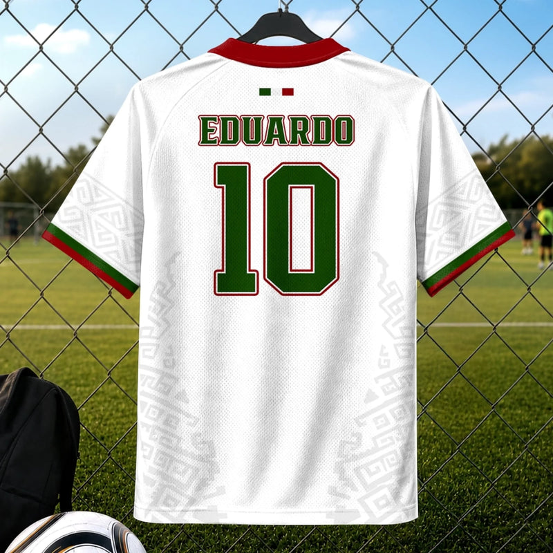 Custom Men's Mexico 2026 Jersey Shirt - Personalized Birthday Gifts For Soccer Lovers, Sports Fans, Sports Lovers - Ready For Kickoff