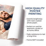 Custom Photo Vertical Poster - Personalized Father's Day Birthday Gifts For Dad, Grandpa - Dad Makes Every Day Special