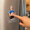 Custom Photo Acrylic Fridge Magnet  – Personalized Father's Day Funny Gifts For Dad, Grandpa – Dad Jokes Loading Please Wait