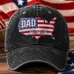 Custom Cap - Personalized Father's Day Birthday Gifts For Dad, Grandpa - Dad’s Love Leads The Way