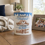 Custom 3D Inflated Effect Printed Mug - Personalized Father's Day Birthday Gifts For Dad, Grandpa, Husband - First My Love, Forever Their Dad