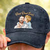 Custom Photo Cap - Personalized Father's Day Birthday Gifts For Dad, Grandpa - The Best Memories Start With Dad
