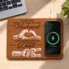 Custom Charging Mat - Personalized Father's Day Birthday Gifts For Dad, Grandpa - Family Creates Power