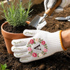 Custom Gardening Gloves - Personalized Birthday Garden Gifts For Gardeners - Good Vibes, Greener Days