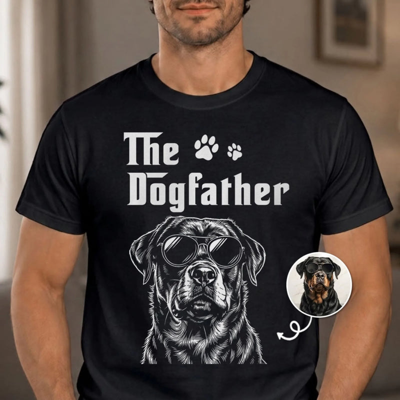 Custom Photo T-shirt, Hoodie - Personalized Father's Day Birthday Gifts For Dog Cat Lovers, Dog Dad, Cat Owners - The Purr Boss