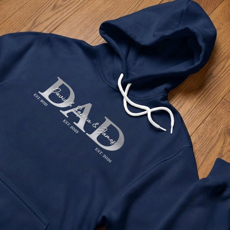 Custom T-shirt, Hoodie – Personalized Father's Day Birthday Gifts For Dad, Grandpa –  Dad Is My Greatest Blessing