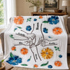 Mom, You Are My Hero - Family Personalized Custom 3D Inflated Effect Printed Blanket - Mother's Day, Gift For Mom, Grandma