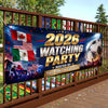 Custom International Soccer Tournament Outdoor Banner - Personalized Birthday Gifts For Soccer Lovers, Sports Fans, Sports Lovers - Cheering Together, Winning Together