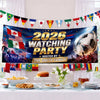 Custom International Soccer Tournament Outdoor Banner - Personalized Birthday Gifts For Soccer Lovers, Sports Fans, Sports Lovers - Cheering Together, Winning Together