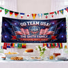 Custom USA 2026 Outdoor Banner - Personalized Birthday Gifts For Soccer Lovers, Sports Fans, Sports Lovers - Chasing The Ultimate Goal