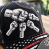 Custom Hat, All Over Print Classic Cap - Personalized Birthday Gifts For Dad, Grandpa - Grandpa Love Stands Tall