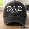 Custom Cap - Personalized Father's Day Birthday Gifts For Dad, Grandpa - The Heart Of Our Family