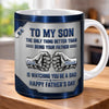 Custom Mug - Personalized Father's Day Birthday Gifts For Son - Son You Are My Greatest Pride
