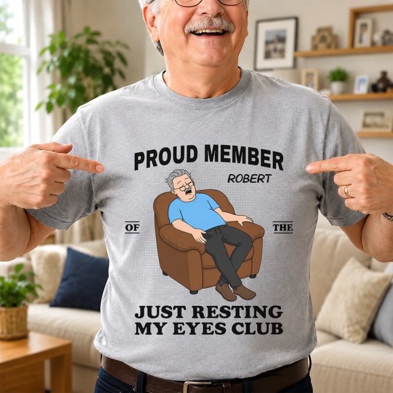 Custom T-shirt, Hoodie - Personalized Father's Day Funny Gifts For Dad, Grandpa - Professional Nap Supervisor