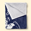 Custom Photo Blanket - Personalized Father's Day Gifts For Dad, Grandpa - Thank You For Everything, Dad