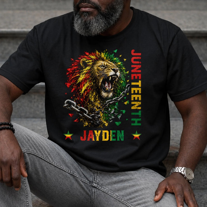 Custom T-shirt, Hoodie – Personalized Juneteenth Gifts For Men, Women – Honoring The Journey, Celebrating Freedom