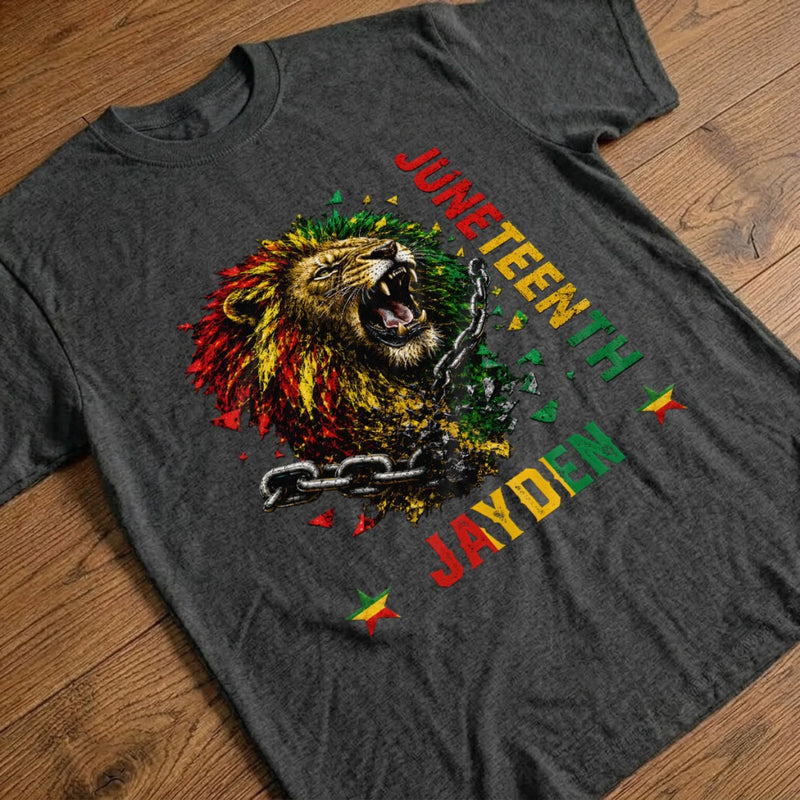 Custom T-shirt, Hoodie – Personalized Juneteenth Gifts For Men, Women – Honoring The Journey, Celebrating Freedom