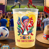 Custom International Soccer Tournament Party Cups - Personalized Birthday Gifts For Soccer Lovers, Sports Fans, Sports Lovers - Good Times, Great Matches