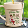 Custom Plant Pot Ceramic Mug - Personalized Birthday Garden Gifts For Gardeners - Proud Plant Lady Energy