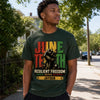 Custom T-shirt, Hoodie – Personalized Juneteenth Gifts For Men, Women – Celebrating Freedom, Honoring Heritage