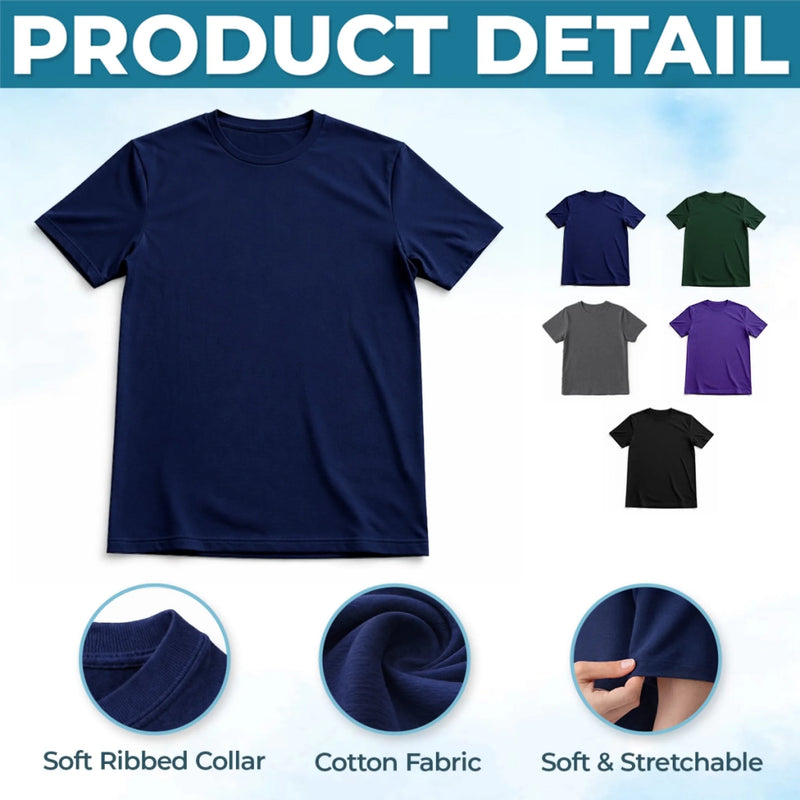 Custom Back Printed Shirt - Personalized  Father's Day Birthday Gifts For Dad, Grandpa - Just A Dad